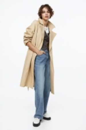 Gabardina en sarga de algodón 34.99 €