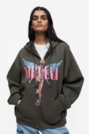 Chaqueta sudadera con capucha y motivo estampado 17.99 €