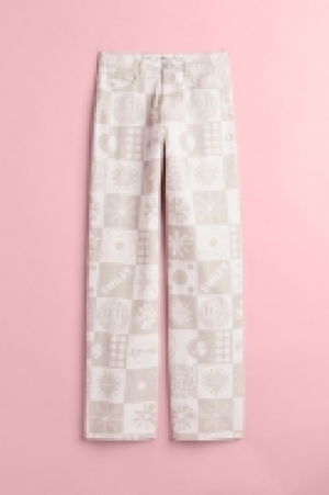 Pantalón estampado de sarga 14.99 €