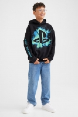 Sudadera oversize con capucha y motivo estampado 12.99 €