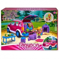 Toysrus  Famosa - Coche de camping Pinypon (Varios modelos)