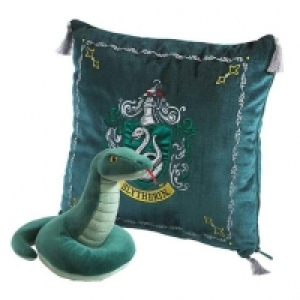 Harry Potter - Cojín y Peluche Slytherin