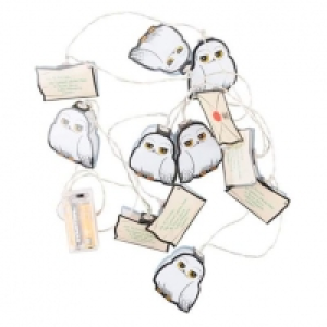 Harry Potter - Guirnalda de luz Hedwig y carta de aceptación