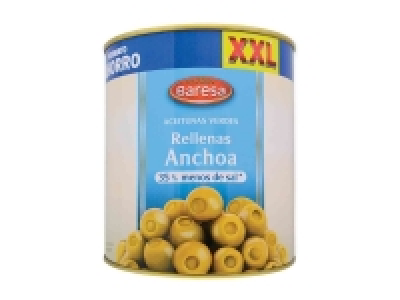 Aceitunas verdes rellenas de anchoa XXL