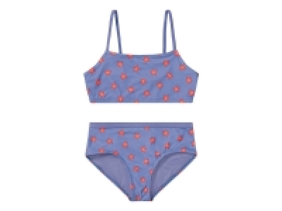 Biquini júnior azul con estrellas