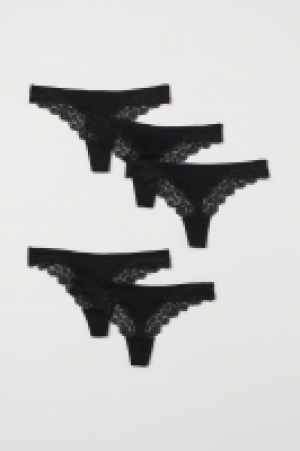 Pack de 5 bragas Thong 5.99 €