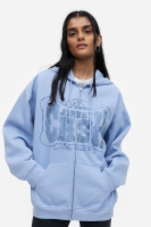 Chaqueta sudadera con capucha y motivo estampado 14.99 €