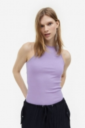 Camiseta de tirantes en canalé 5.99 €