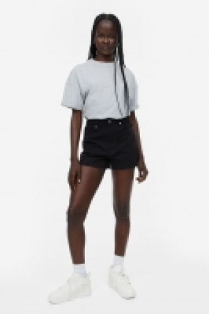Pantalón corto de sarga de talle alto 8.99 €