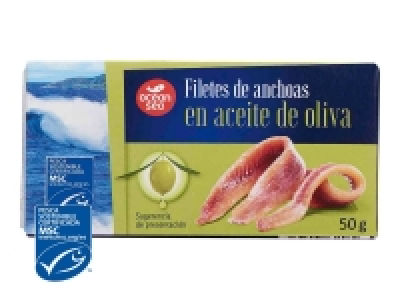 Anchoas en aceite de oliva MSC