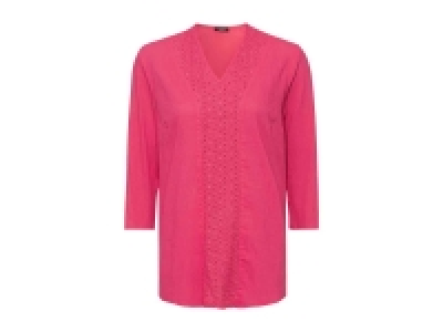 Blusa con escote de pico para mujer