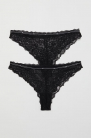 Pack de 2 bragas Brazilian en encaje 5.99 €