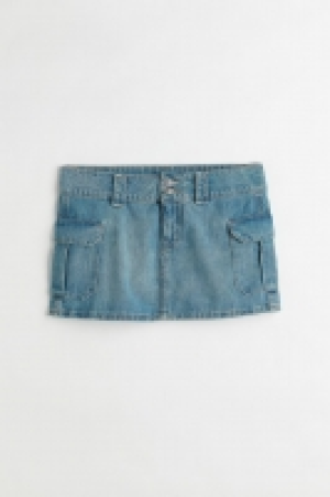 Falda utility en denim 12.99 €