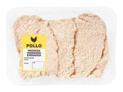 Pechuga de pollo fileteada empanada 2.59 €