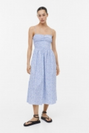 Vestido fruncido de algodón 12.99 €