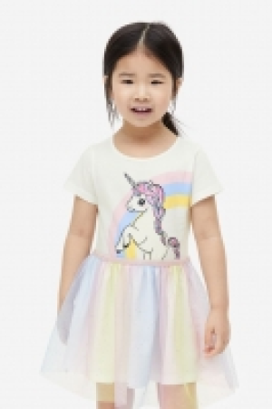 Vestido de punto con tul 7.99 €