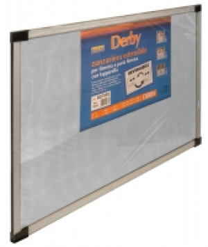 Bricoking  MOSQUITERA EXTENSIBLE 70-132X50 CM BLANCO