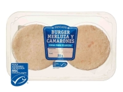 Burger Merluza y Camarones 1.79 €
