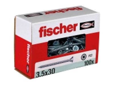 Lidl  Fischer tornillo de aglomerado 3.5x30 rosca completa
