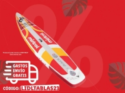 MISTRAL® Tabla hinchable de paddle surf Race de doble cámara