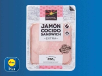 Lidl  Jamón cocido extra sándwich