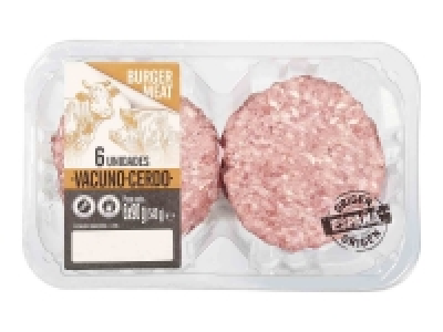 Hamburguesa mixta cerdo/vacuno
