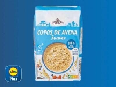 Copos de avena suaves