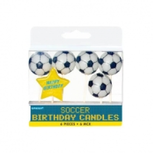 Toysrus  Pack 5 Velas de Fútbol