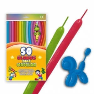 Pack 50 Globos de Modelar