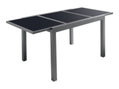 Mesa de aluminio extensible