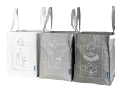 Beldray® Set de 3 bolsas de reciclaje