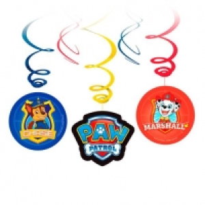 Patrulla Canina - Pack 6 Decoraciones Colgantes