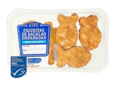 Figuritas de bacalao empanadas