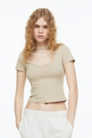 Camiseta en punto de algodón 3.99 €