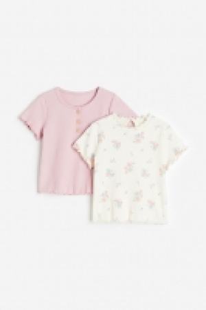 Pack de 2 camisetas de canalé 7.99 €