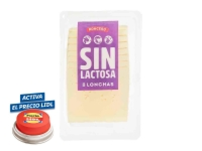 Queso en lonchas sin lactosa