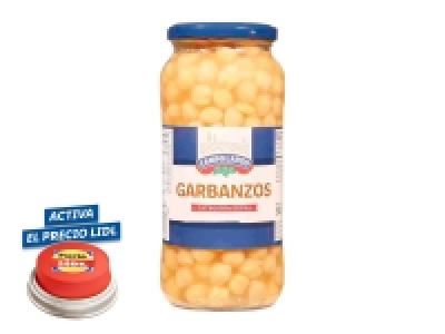 Garbanzos precocinados 0.65 €