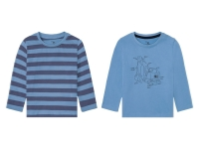 Lidl  Camisetas de punto liso infantiles pack 2