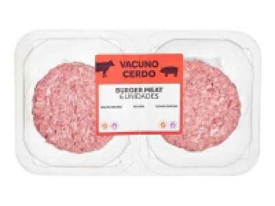 Lidl  Hamburguesa mixta cerdo/vacuno