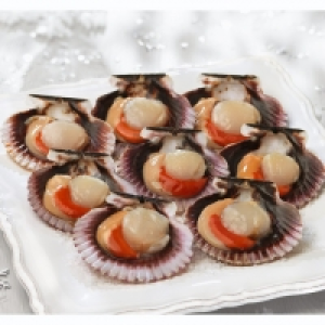 Vieira media concha de Escocia 2.79 €