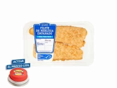 Filete de merluza empanado 3.29 €