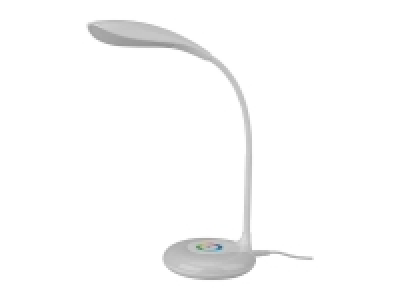 Lámpara LED de escritorio con base multicolor ajustable