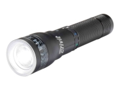 Linterna LED recargable con 4 colores