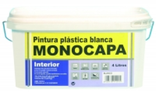 Bricoking  PINTURA MONOCAPA MATE BLANCO PROMO 4L