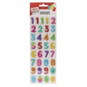 Toysrus  Creamania - Pegatinas con relieve - Números
