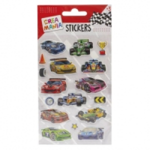 Toysrus  Creamania - Pegatinas Coches de carreras (varios modelos)