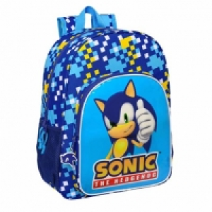 Toysrus  Sonic the hedgehog - Mochila 33 cm adaptable a carro
