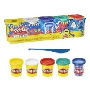 Play-Doh - Pack Aniversario 5 botes de plastilina zafiro