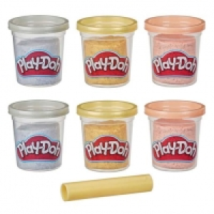 Toysrus  Play-Doh - Pack 6 Botes Metalizados