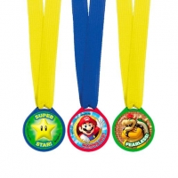 Toysrus  Super Mario - Pack 12 Medallas (varios modelos)